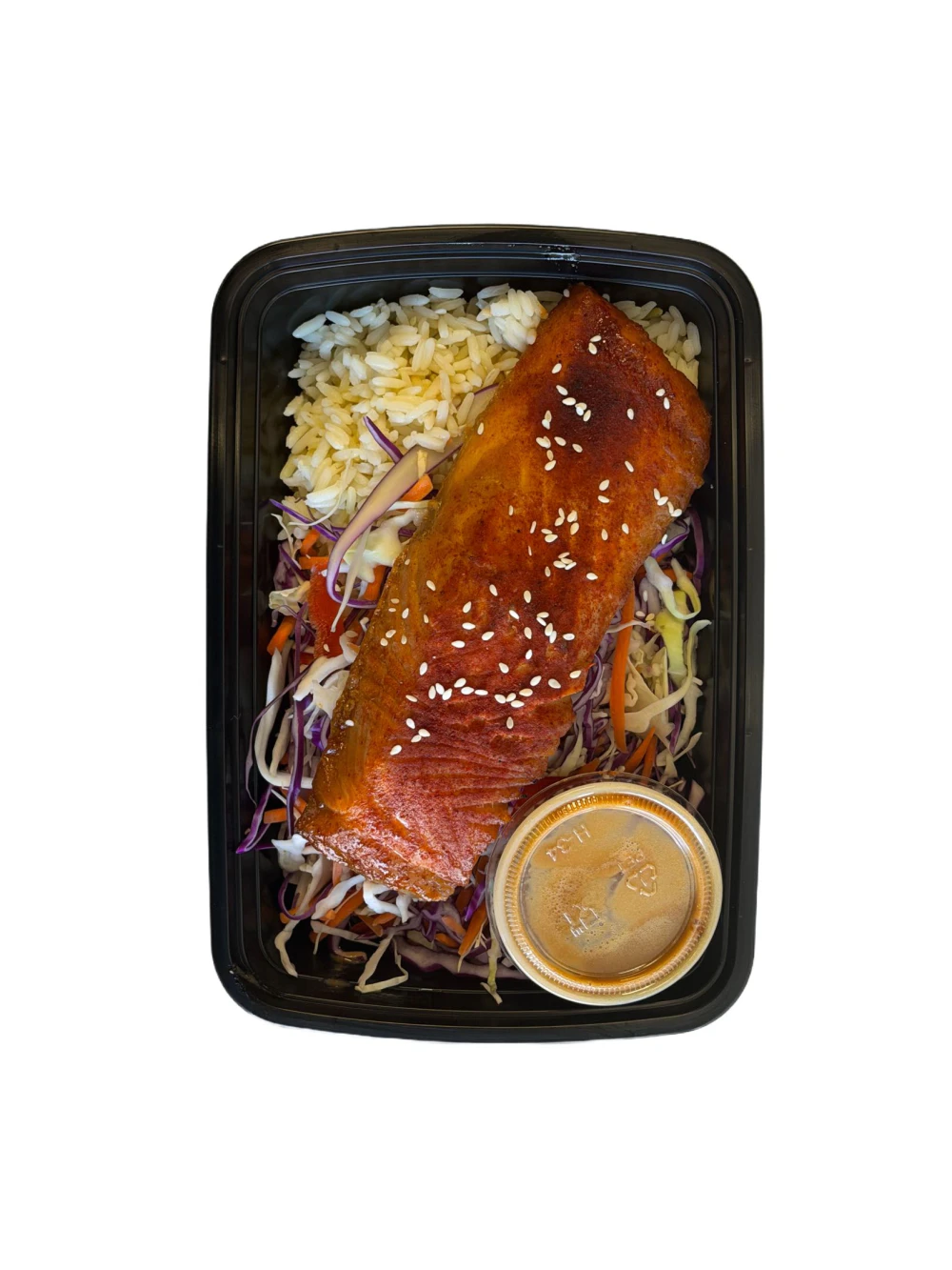 Miso Salmon Sesame Salad