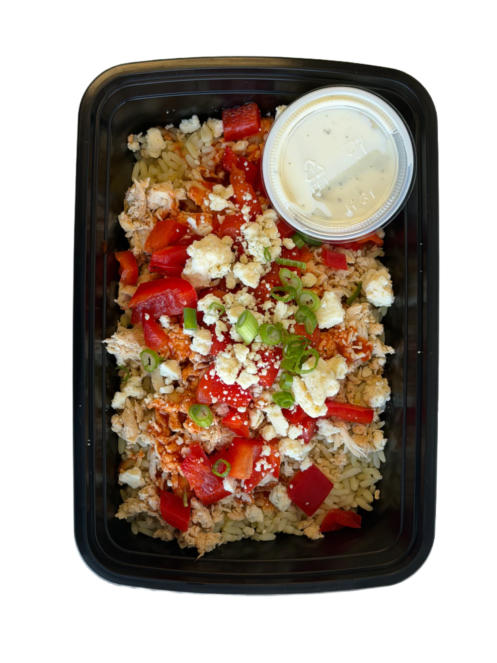 Shredded Buffalo Chicken Bowl