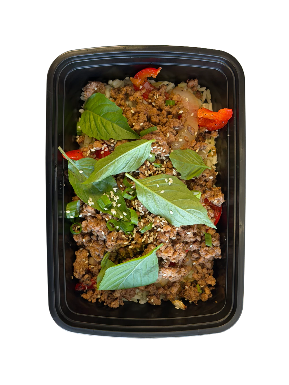 Thai Basil Beef Bowl