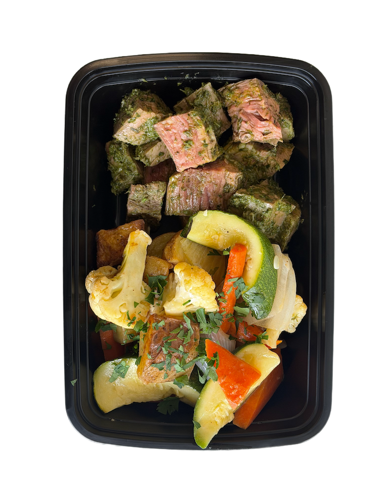 green steak